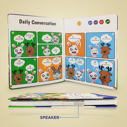 Interactive English Learning Adventure Book