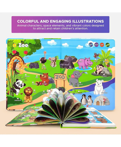 Interactive English Learning Adventure Book